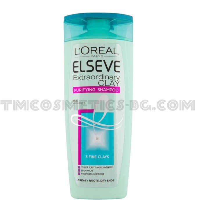Elseve шампоан за коса Extraordinary Clay 250ml Elseve шампоан за коса Extraordinary Clay 250ml