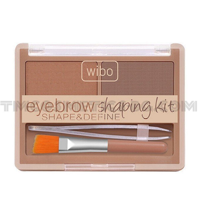 Wibo Комплект за вежди с четка и пинцета Wibo Комплект за вежди с четка и пинцета