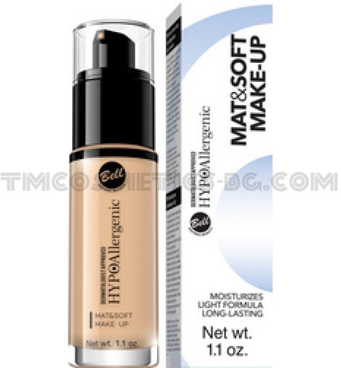 Bell Hypoallergenic Фон дьо тен Matt & Soft 02