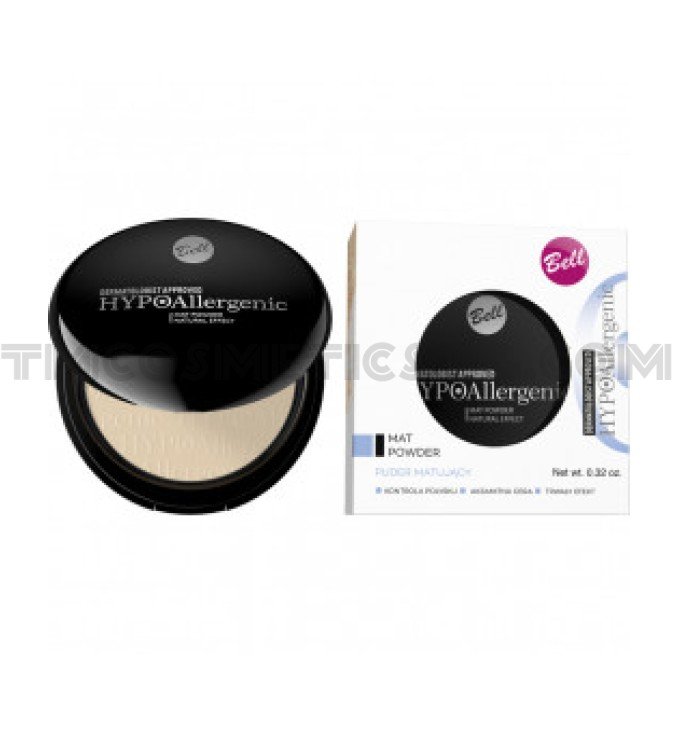 Bell Hypoallergenic матираща пудра 01