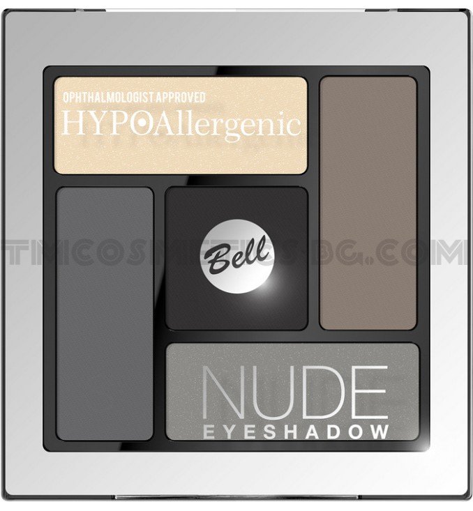 Bell Hypoallergenic сенки за очи палитра Nude 02