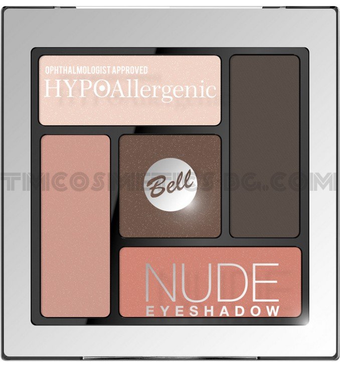 Bell Hypoallergenic сенки за очи палитра Nude 03