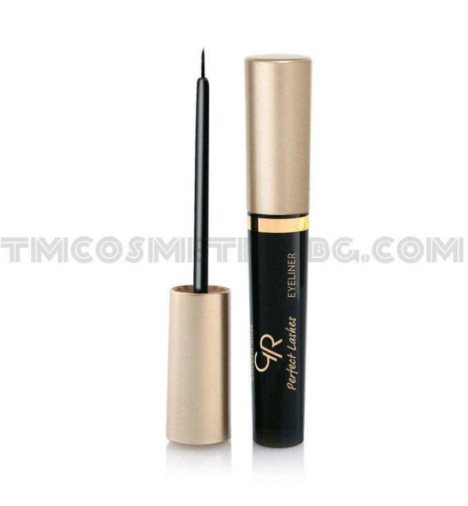 Golden Rose Perfect Lashes очна линия с тънка четка Golden Rose Perfect Lashes очна линия с тънка четка