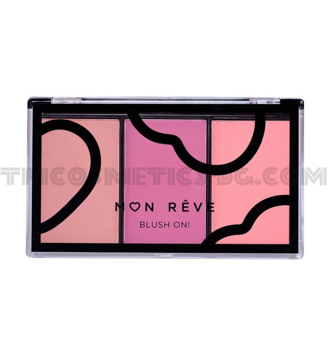 Mon Reve Blush on трио ружове 03 Plum