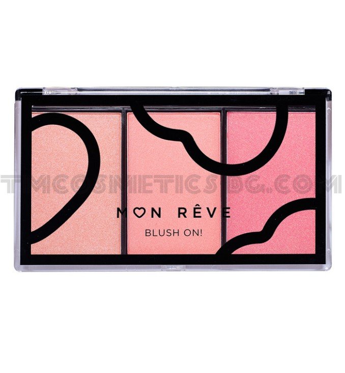 Mon Reve Blush on трио ружове 04 Pink