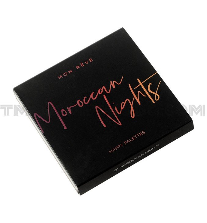 Mon reve Happy Palettes палитра сенки за очи 01 Maroccan Nights