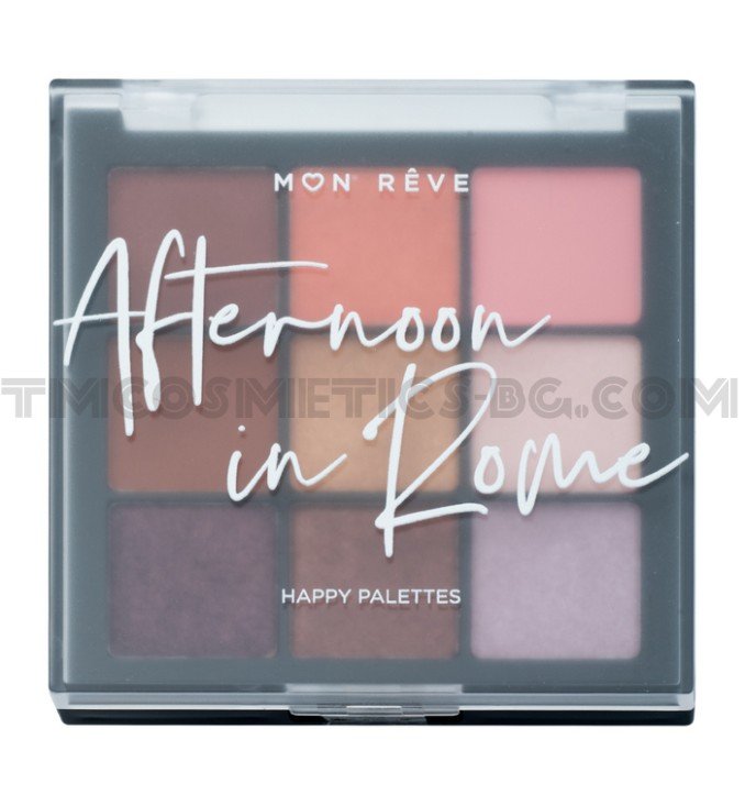 Mon reve Happy Palettes палитра сенки за очи 03 Afternoon in Rome