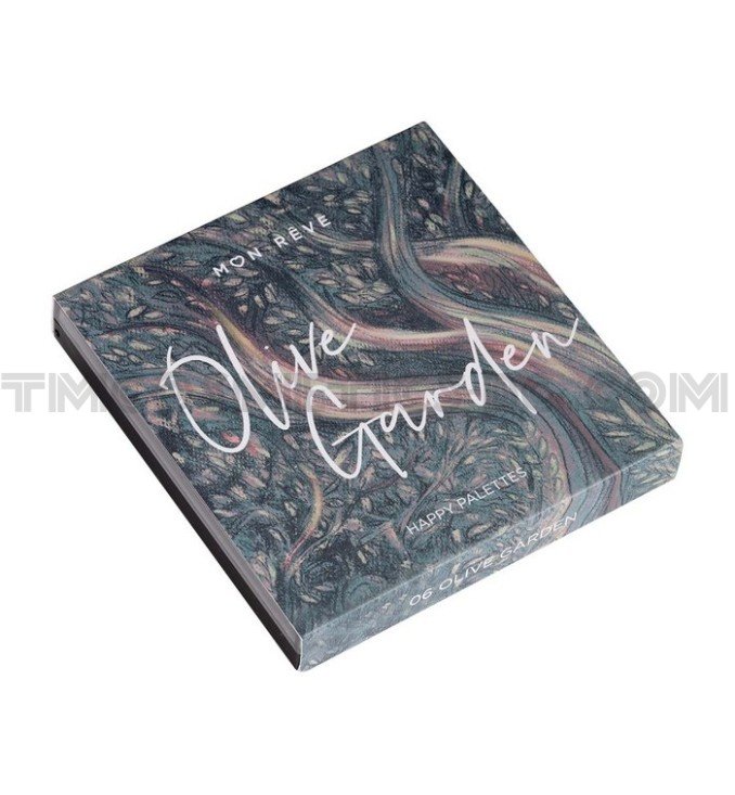 Mon reve Happy Palettes палитра сенки за очи 06 Olive Garden