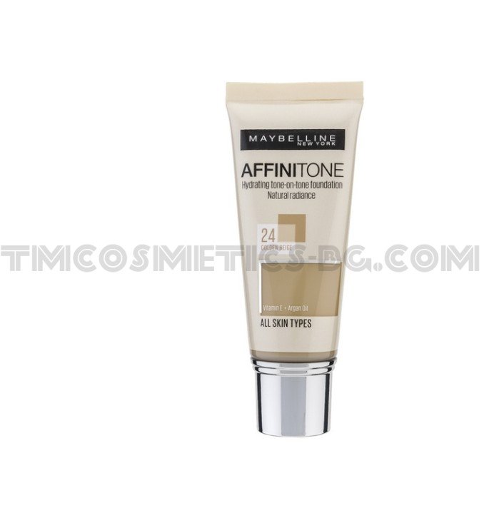 Maybelline Affinitone фон дьо тен 24 Golden beige Maybelline Affinitone фон дьо тен 24 Golden beige