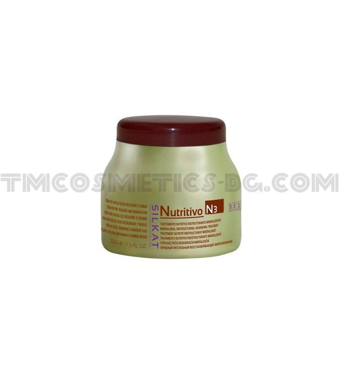 B.E.S Silkat маска възстановяваща Nutritivo 500ml B.E.S Silkat маска възстановяваща Nutritivo 500ml