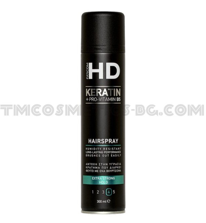 HD лак за коса силна фиксация 300ml HD лак за коса силна фиксация 300ml
