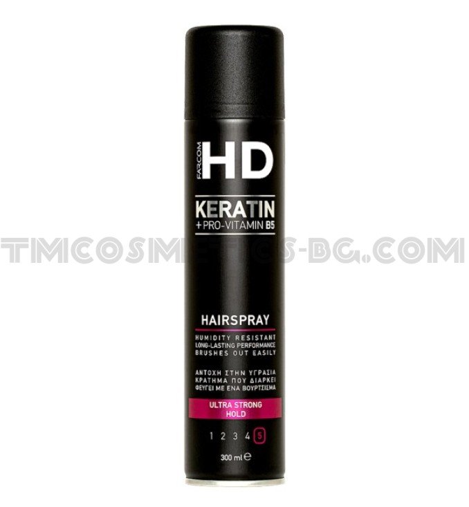 HD лак за коса супер силна фиксация 300ml HD лак за коса супер силна фиксация 300ml