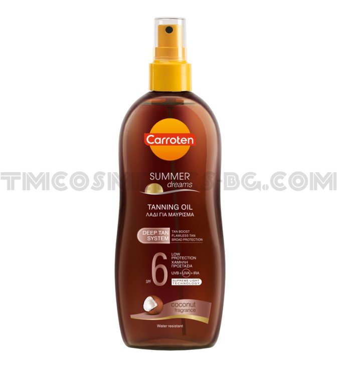 Carroten Summer Dreams олио за интензивен тен SPF6 200ml Carroten Summer Dreams олио за интензивен тен SPF6 200ml