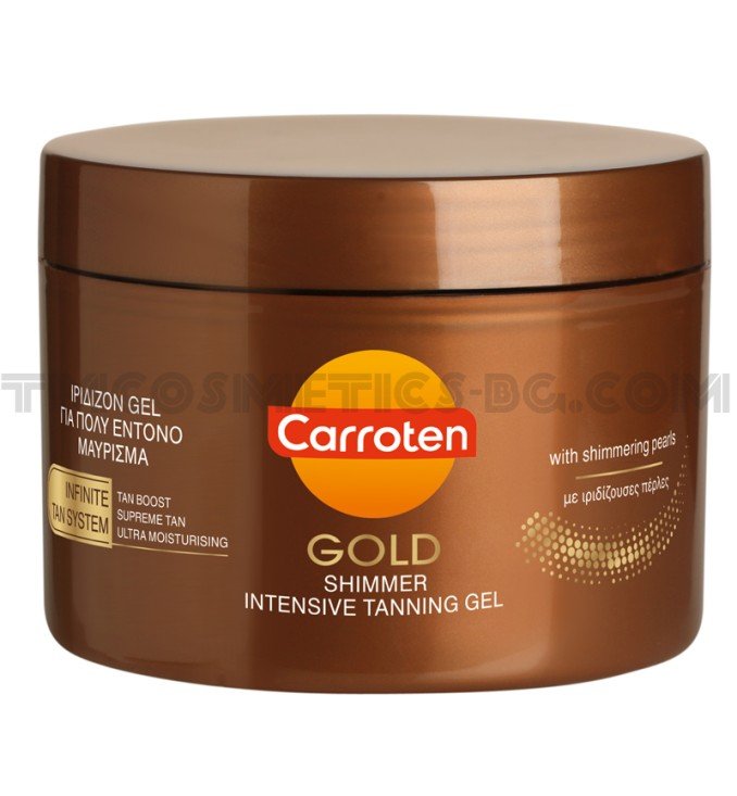 Carroten Gold интензивен гел за придобиване на тен 150ml Carroten Gold интензивен гел за придобиване на тен 150ml