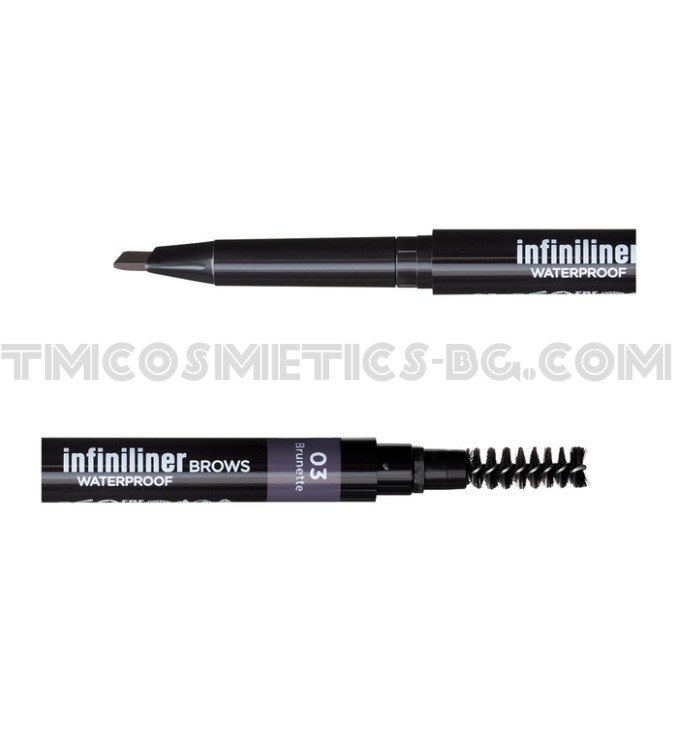 Mon Reve молив за вежди Infiniliner Gel Brow Pencil 03- Брюнет