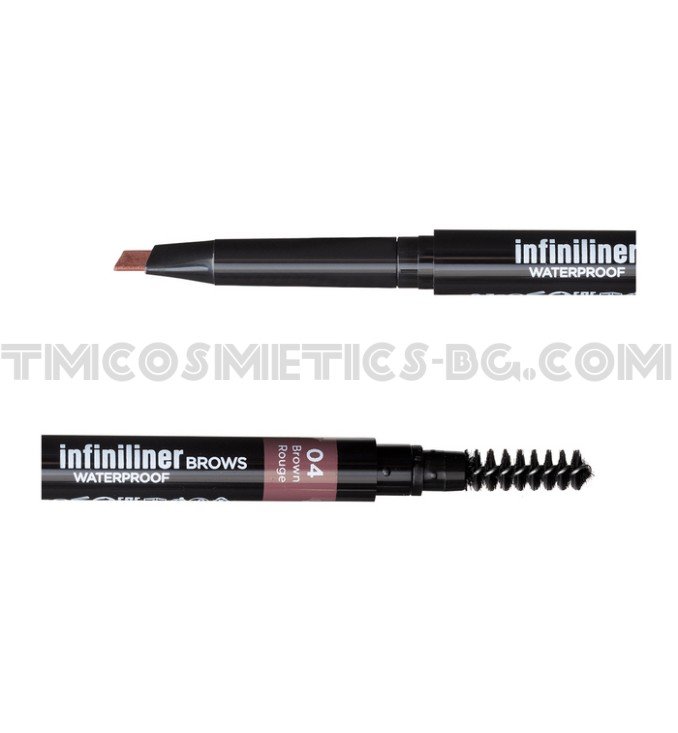 Mon Reve молив за вежди Infiniliner Gel Brow Pencil 04- Кафяво червен Mon Reve молив за вежди Infiniliner Gel Brow Pencil 04- Кафяво червен