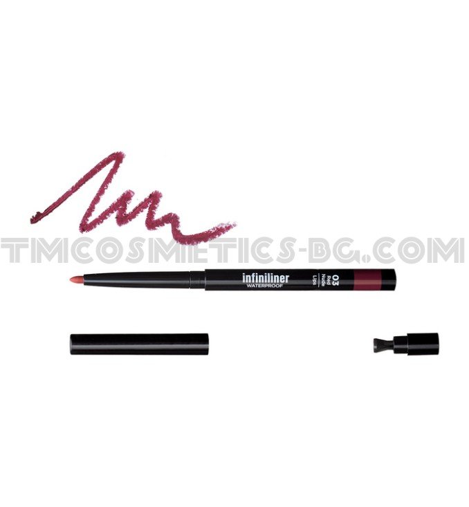 Mon Reve молив за устни Infiniliner 03 - Red Nude Mon Reve молив за устни Infiniliner 03 - Red Nude