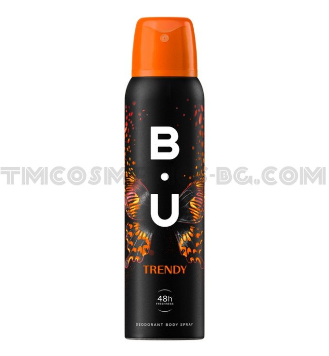 B.U Део спрей Trendy 150ml B.U Део спрей Trendy 150ml