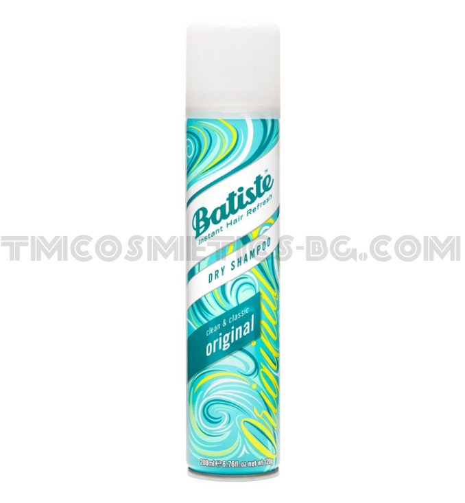 Batiste сух шампоан Original 200ml Batiste сух шампоан Original 200ml