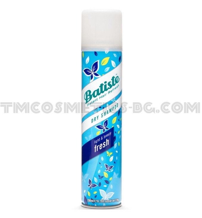 Batiste сух шампоан Fresh 200ml Batiste сух шампоан Fresh 200ml