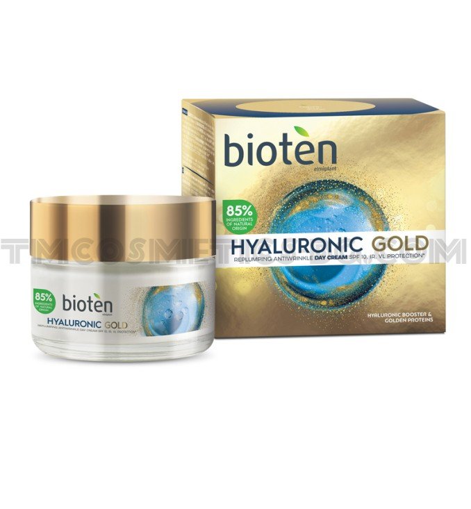 Bioten Hyaluronic gold дневен крем против бръчки Bioten Hyaluronic gold дневен крем против бръчки