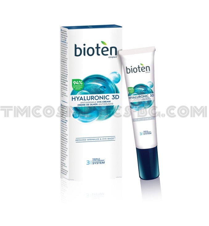 Bioten Hyaluron 3D околоочен крем против бръчки