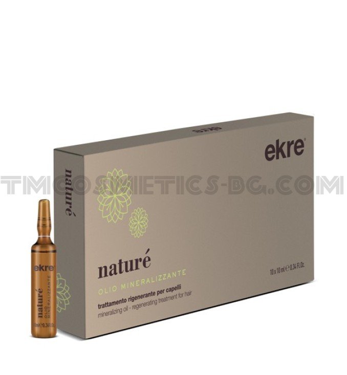 Ekre Nature ампули за коса възстановяващи 10бр. Ekre Nature ампули за коса възстановяващи 10бр.