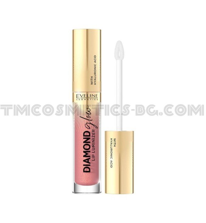 Eveline Diamond glow Luminizer гланц за устни Eveline Diamond glow Luminizer гланц за устни