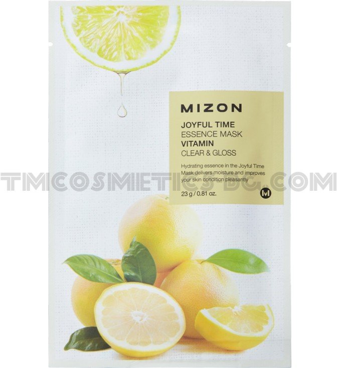 Mizon Joyful Time Essence текстилна маска за лице с Витамин C