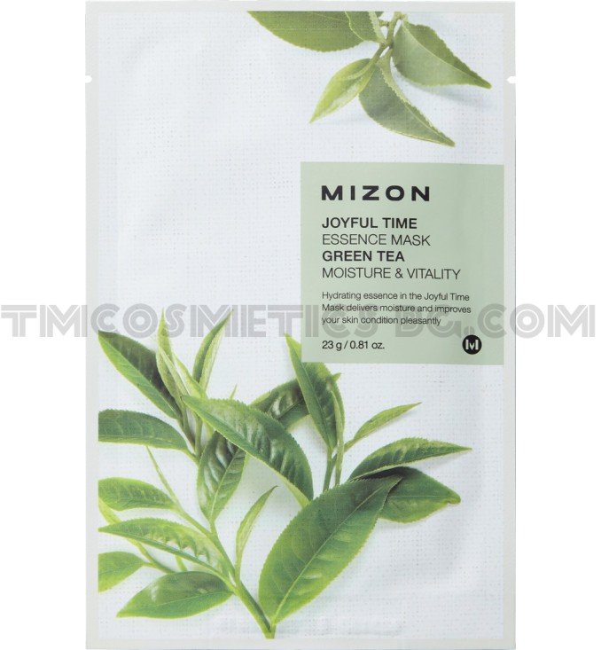 Mizon Joyful Time Essence текстилна маска за лице със зелен чай Mizon Joyful Time Essence текстилна маска за лице със зелен чай