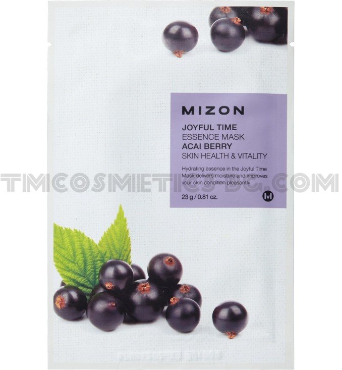 Mizon Joyful Time Essence текстилна маска за лице с Акай Бери Mizon Joyful Time Essence текстилна маска за лице с Акай Бери