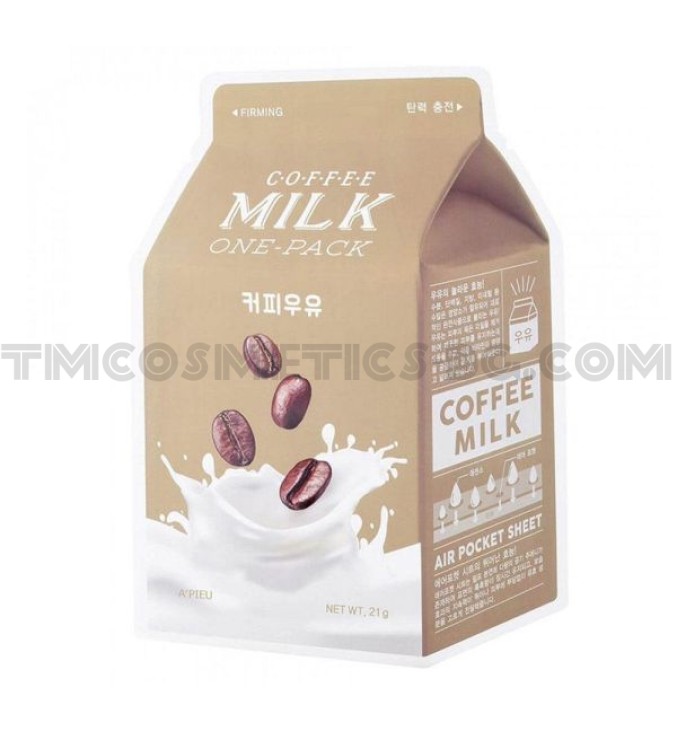 Apieu Coffee Milk текстилна маска за лице