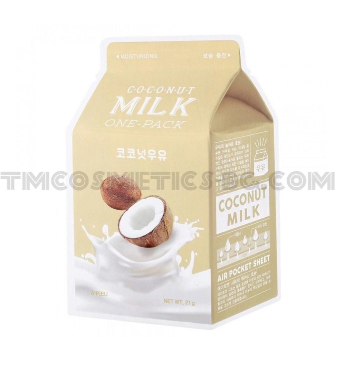 Apieu Coconut Milk текстилна маска за лице
