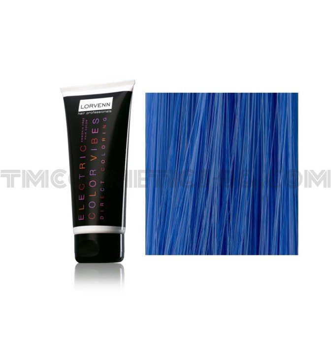 Lorvenn Electric Color Vibes оцветяващ балсам за коса Light Blue Uranus
