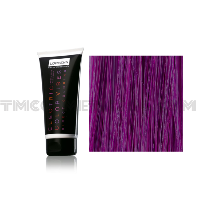 Lorvenn Electric Color Vibes оцветяващ балсам за коса Lilac Mercury