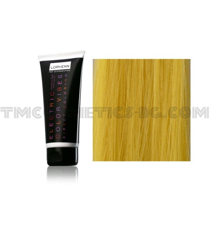 Lorvenn Electric Color Vibes оцветяващ балсам за коса Yellow Sun Lorvenn Electric Color Vibes оцветяващ балсам за коса Yellow Sun