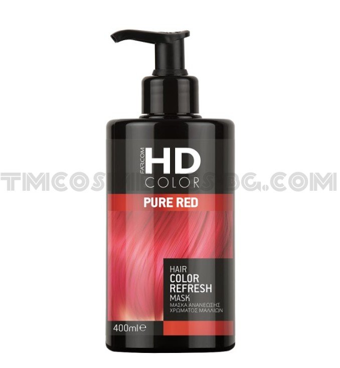 HD Color Refresh оцветяваща маска наситено червено
