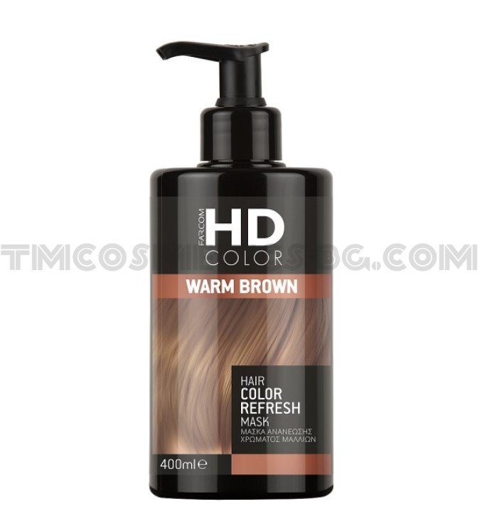 HD Color Refresh оцветяваща маска топло кафяво