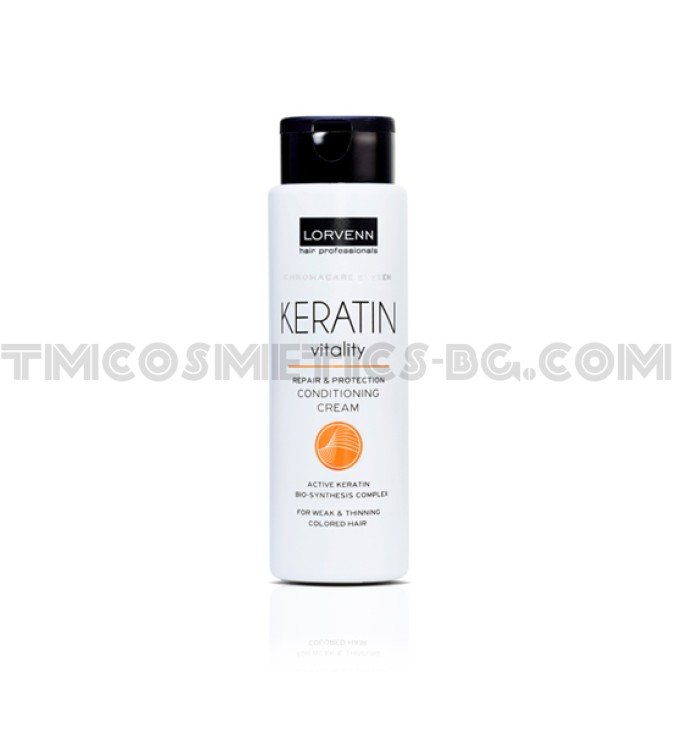 Lorvenn Keratin Vitality Балсам за тънка и слаба коса