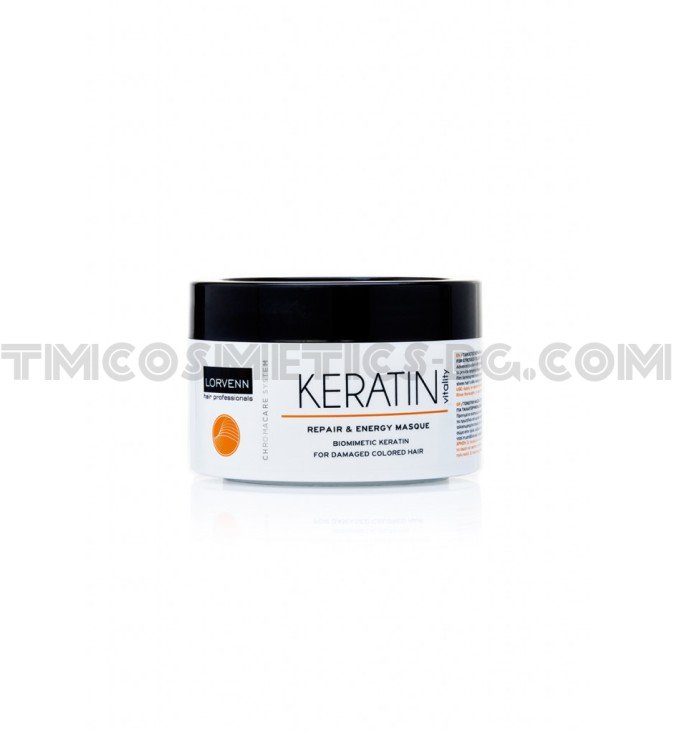 Lorvenn Keratin Vitality маска за тънка и слаба коса Lorvenn Keratin Vitality маска за тънка и слаба коса