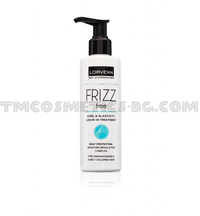 Lorvenn Frizz free балсам за къдрава и чуплива коса без отмиване