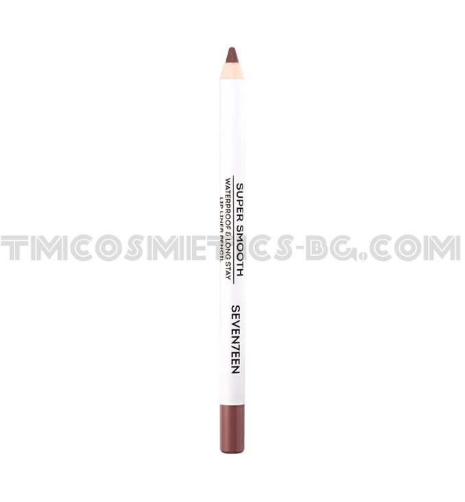 Seventeen Supersmooth Lipliner водоустойчив молив за устни 02 Pink tint