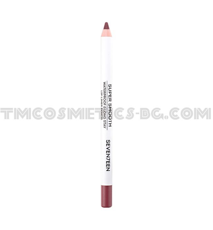 Seventeen Supersmooth Lipliner водоустойчив молив за устни 05 Peach