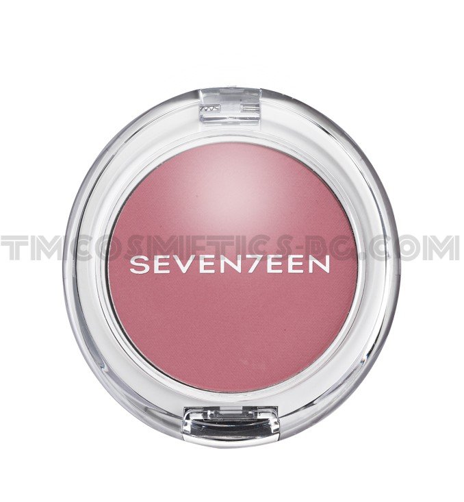 Seventeen руж Natural Matte Silky Blusher 04 роза Seventeen руж Natural Matte Silky Blusher 04 роза