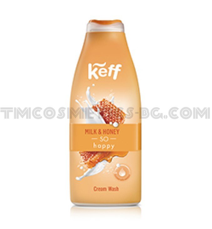 Sano Keff душ гел Мед и мляко Sano Keff душ гел Мед и мляко