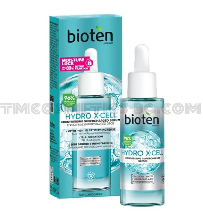 Bioten Hydra X-cell овлажняващ серум за лице