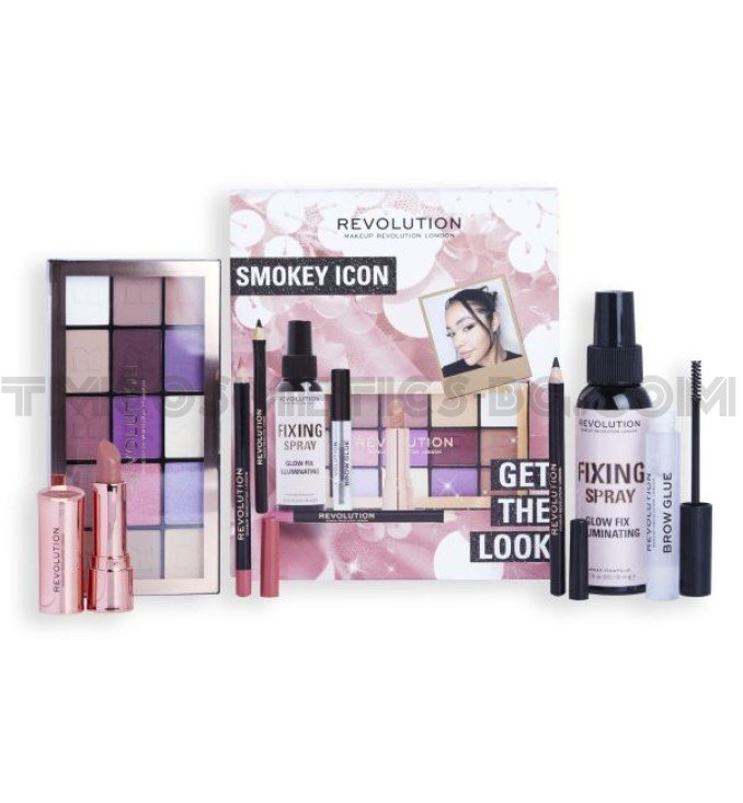 Make Up Revolution подаръчен комплект Get the look Smokey Icon