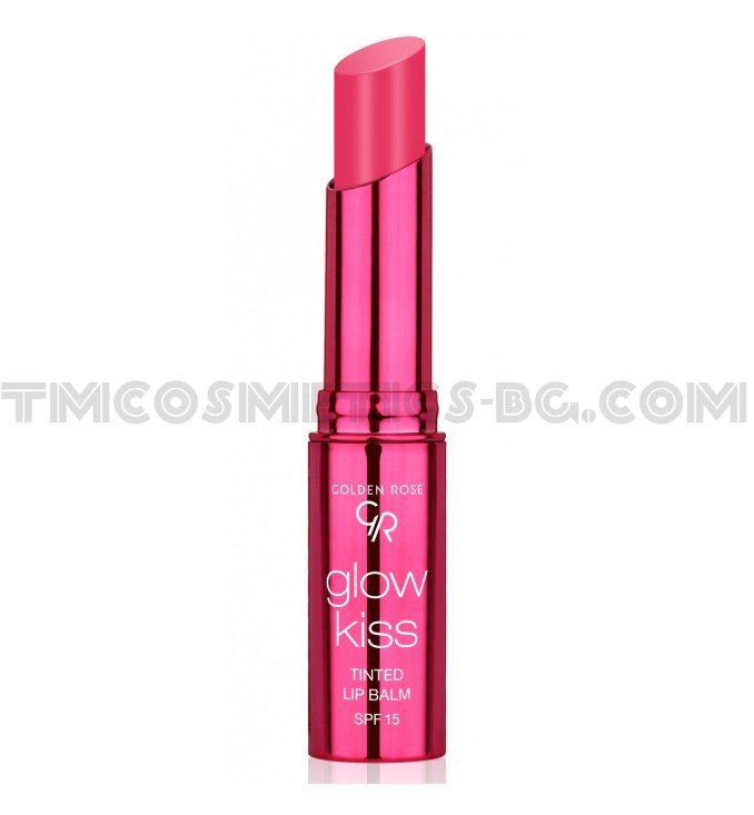 Golden Rose glow kiss балсам за устни с цвят 03 Very Berry Golden Rose glow kiss балсам за устни с цвят 03 Very Berry