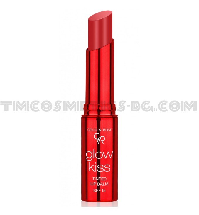 Golden Rose glow kiss балсам за устни с цвят 05 Cherry juice Golden Rose glow kiss балсам за устни с цвят 05 Cherry juice