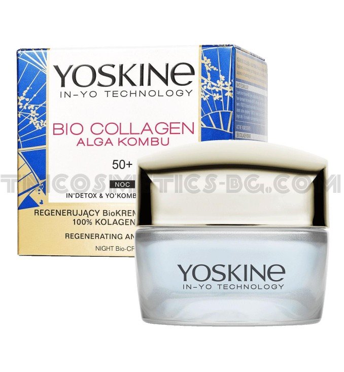 Yoskine Bio Collagen 50+ нощен крем